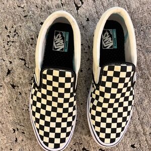 Vans Checkered Comfycush slip on